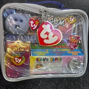 Ty beanie baby collector kit. Never opened